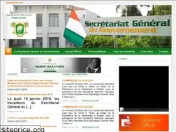 Sites similar to sgg.gouv.ci
