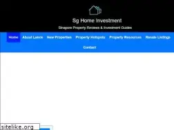 Sites similar to sghomeinvestment.com