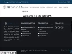 Sites similar to sginccpa.com