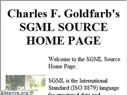 Sites similar to sgmlsource.com