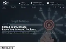 Sites similar to sgnmediagroup.com