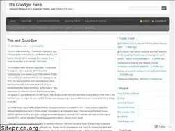 Sites similar to sgoodger.wordpress.com