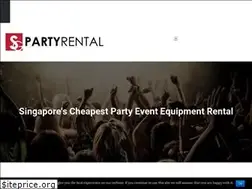 Sites similar to sgpartyrental.com