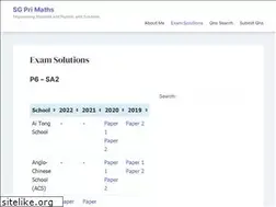Sites similar to sgprimaths.com