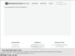 Sites similar to sgpromotion.dk