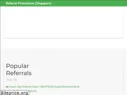 Sites similar to sgreferralpromo.com