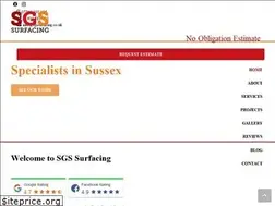 Sites similar to sgssurfacing.co.uk