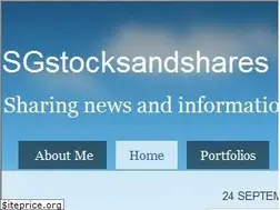 Sites similar to sgstocksandshares.blogspot.com