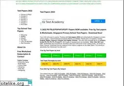 Sites similar to sgtestpaper.com