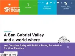 Sites similar to sgvhabitat.org