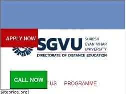 Sites similar to sgvu.edu.in