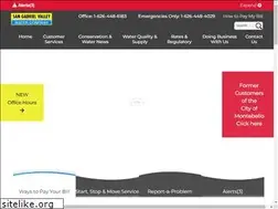 Sites similar to sgvwater.com