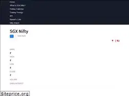 Sites similar to sgxnifty.co.in