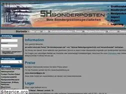 Sites similar to sh-sonderposten.de
