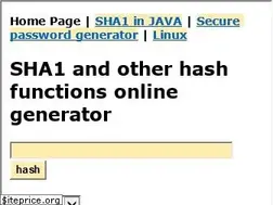 Sites similar to sha1-online.com