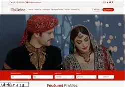 Sites similar to shaadee.pk