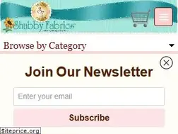 Sites similar to shabbyfabrics.com