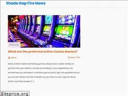 Sites similar to shadegapfire.com