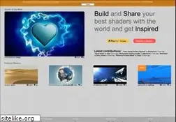 Sites similar to shadertoy.com