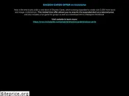 Sites similar to shadowcards.com