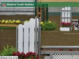 Sites similar to shadowcreekstable.com