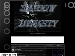 Sites similar to shadowdynasty.forumotion.com