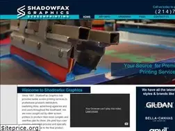Sites similar to shadowfaxgraphics.com