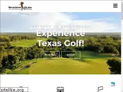 Sites similar to shadowglengolf.com