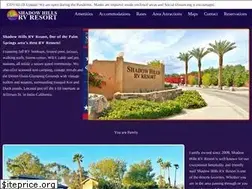 Sites similar to shadowhillsrvresort.com