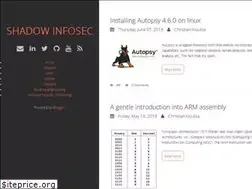 Sites similar to shadowinfosec.io