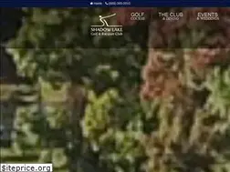 Sites similar to shadowlakegolf.com