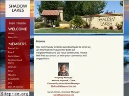 Sites similar to shadowlakeshoa.com