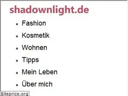Sites similar to shadownlight.de