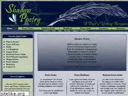 Sites similar to shadowpoetry.com
