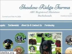 Sites similar to shadowridgefarms.com