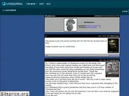 Sites similar to shadowrun.livejournal.com
