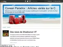Sites similar to shadowrun.over-blog.com