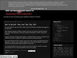 Sites similar to shadowrungm.blogspot.com