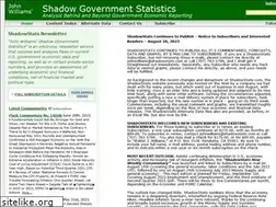 Sites similar to shadowstats.com