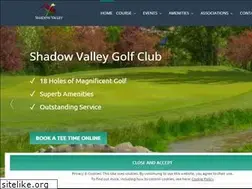 Sites similar to shadowvalley.com