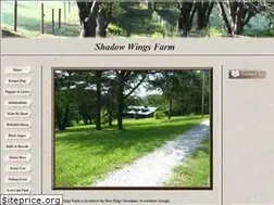 Sites similar to shadowwingsfarm.com