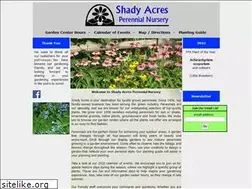 Sites similar to shadyacresnursery.com