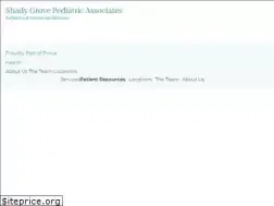 Sites similar to shadygrovepediatrics.com