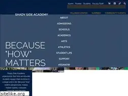 Sites similar to shadysideacademy.org