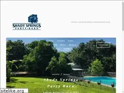 Sites similar to shadyspringspartybarn.com