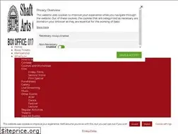 Sites similar to shaftesburyartscentre.org.uk
