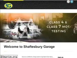 Sites similar to shaftesburygarage.co.uk