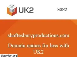 Sites similar to shaftesburyproductions.com