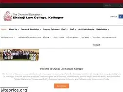 Sites similar to shahajilawcollege.com