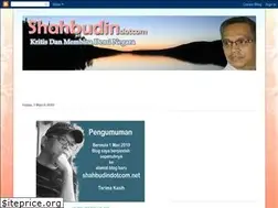 Sites similar to shahbudindotcom.blogspot.com
